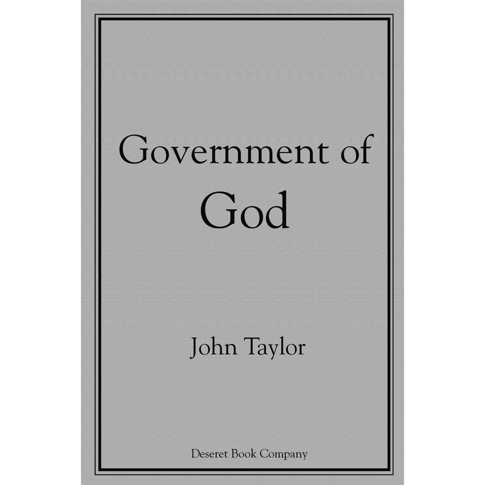 Government Of God, , large image number 0
