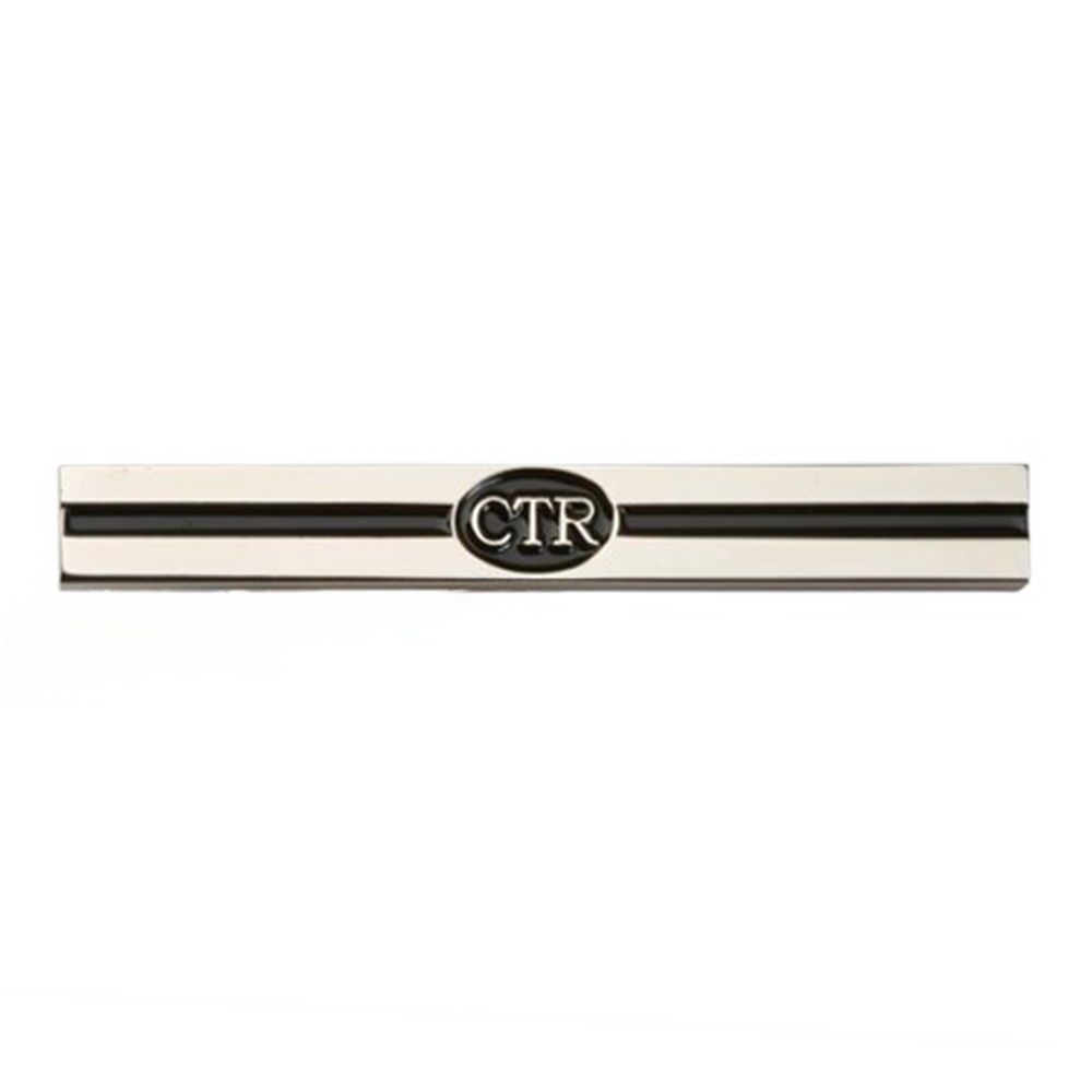 CTR Black Stripe Tie Bar, , large