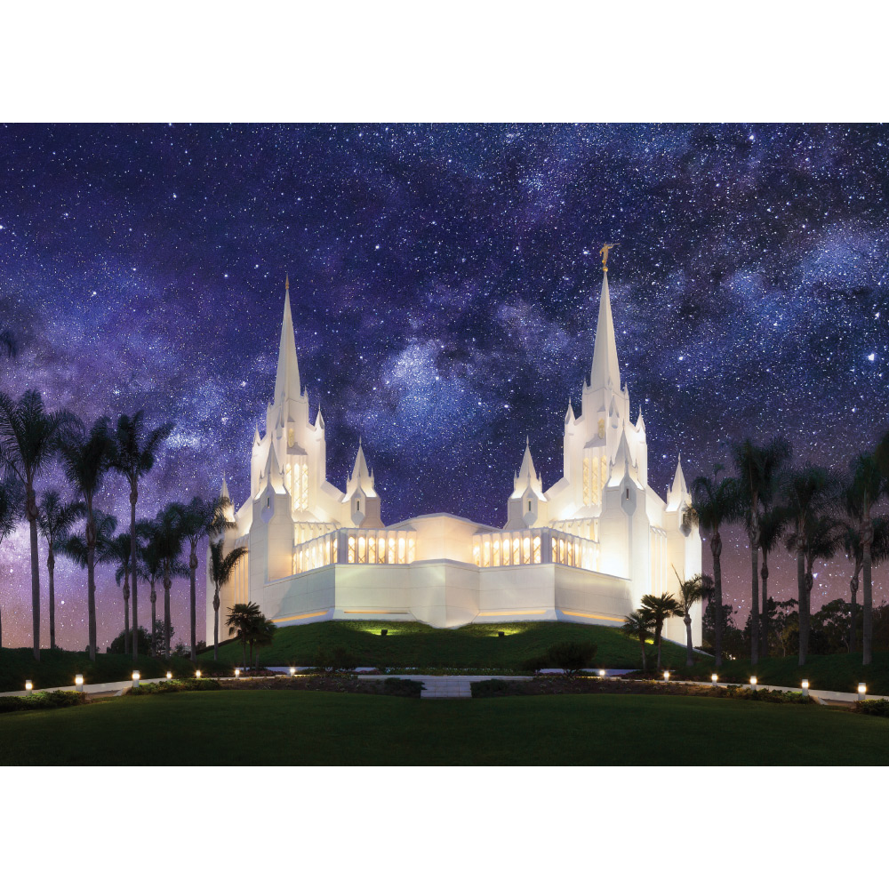 San Diego California Temple - For Eternity Print