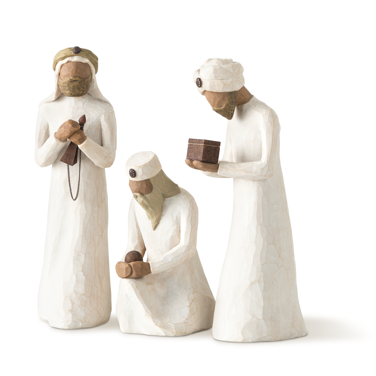 Willow Tree Wise Men Resin Nativity Figurines