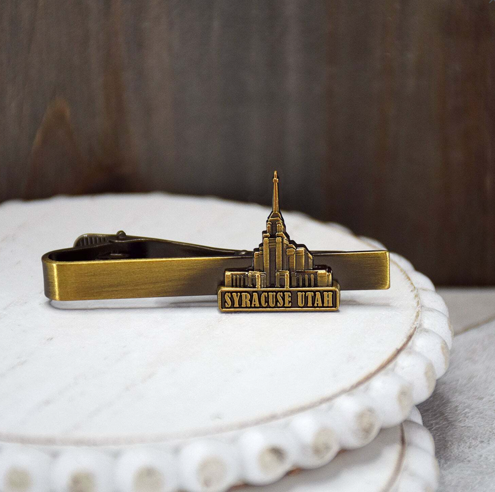 Syracuse Utah Temple Tie Bar, , large image number 2