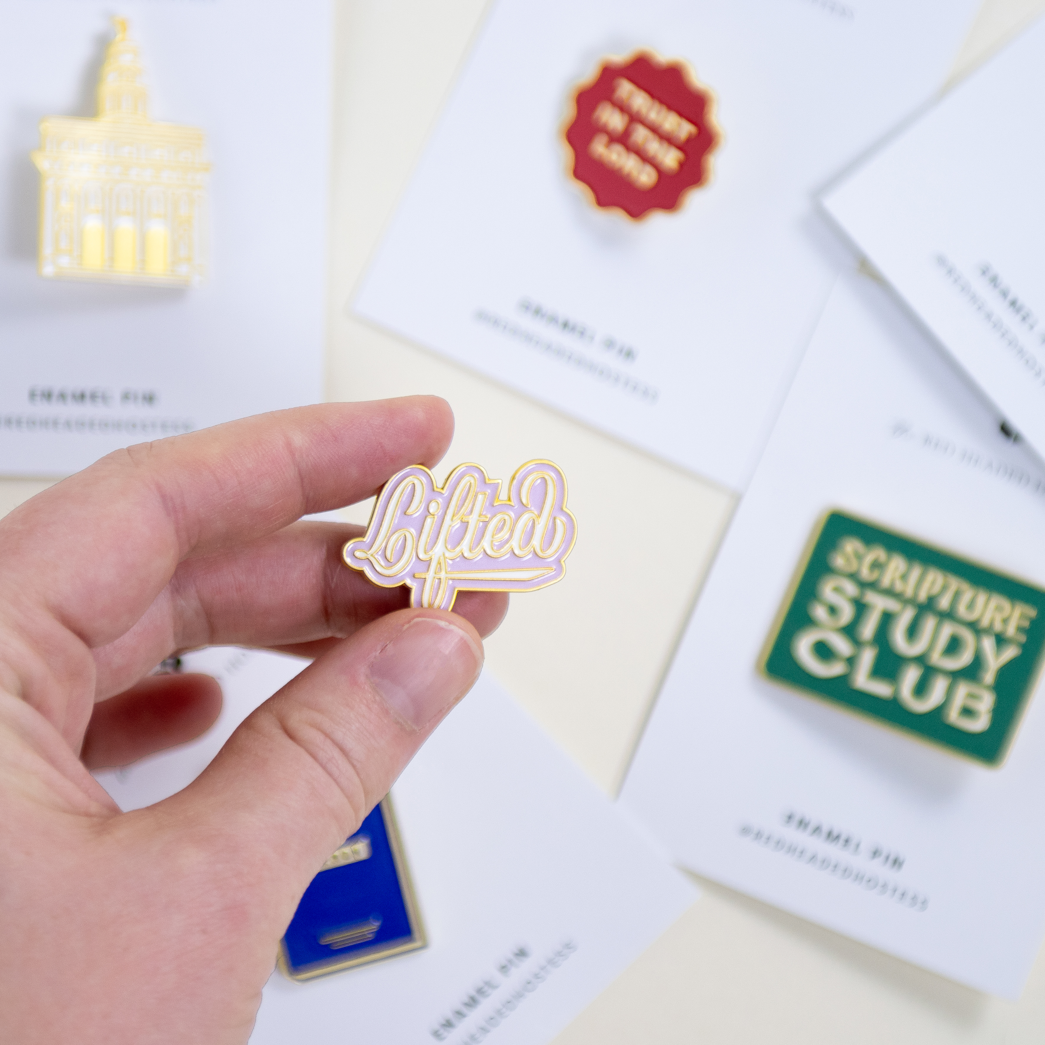 Let God Prevail Enamel Pin, , large image number 2