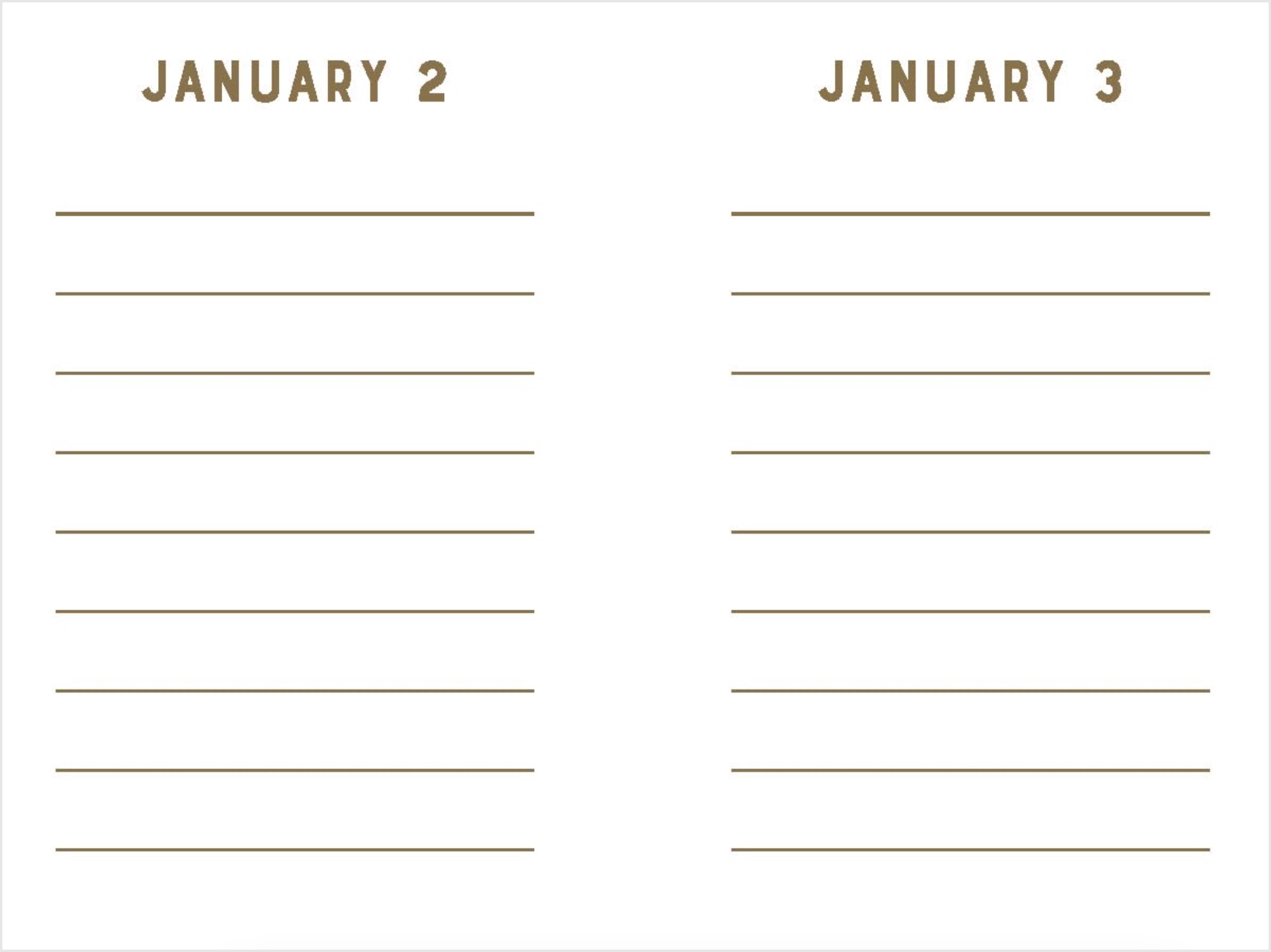 Stripes One Line a Day Mini Journal, , large image number 5