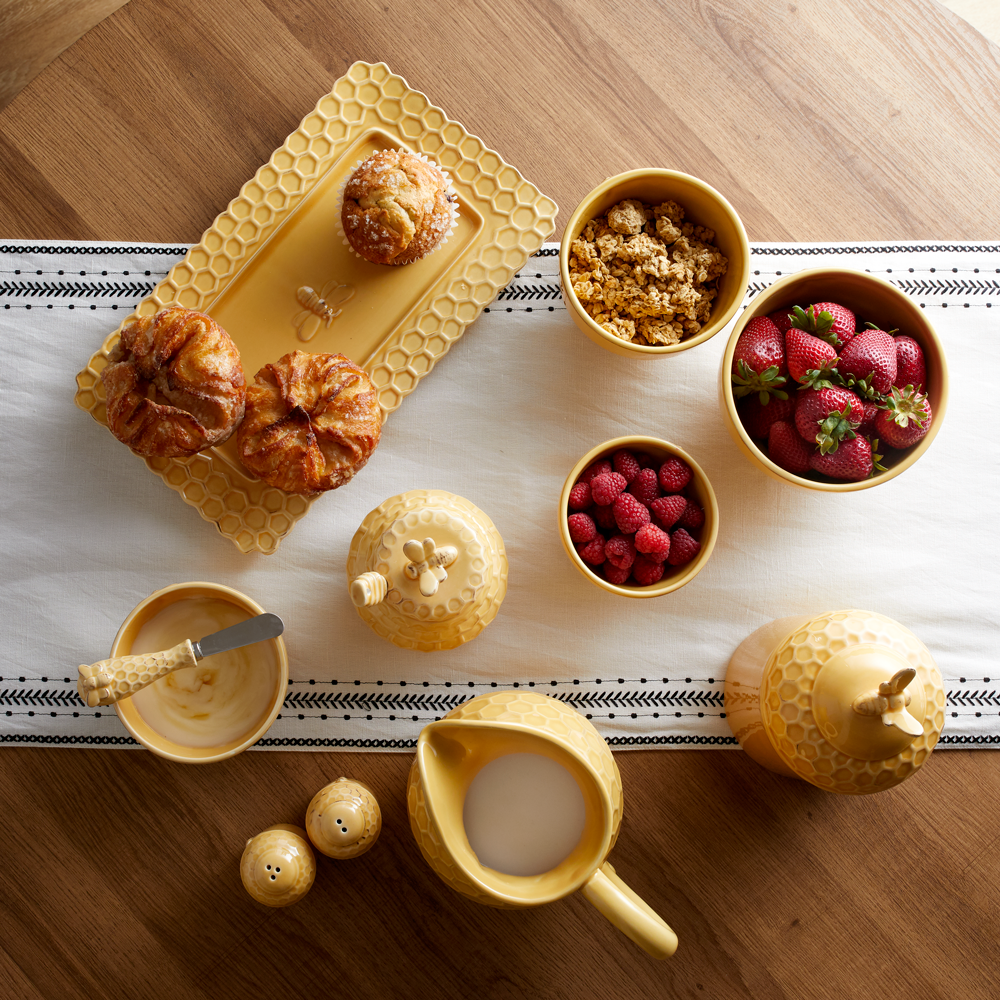 Honeycomb Honey Pot and Dipper, , large image number 2