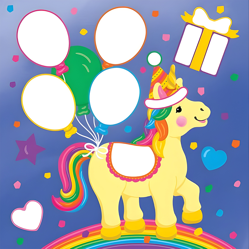 Color-By-Dots Sticker Book Unicorns, , large image number 9