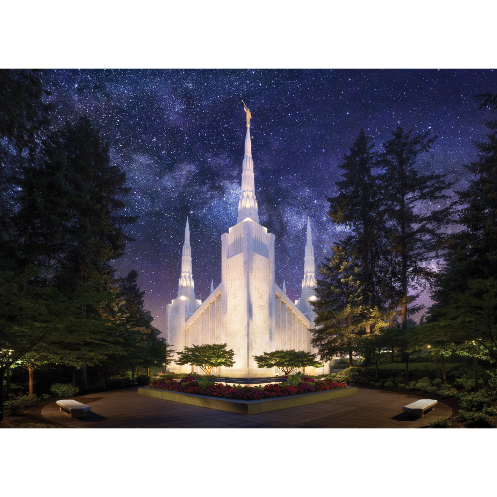 Portland Oregon Temple - For Eternity Print