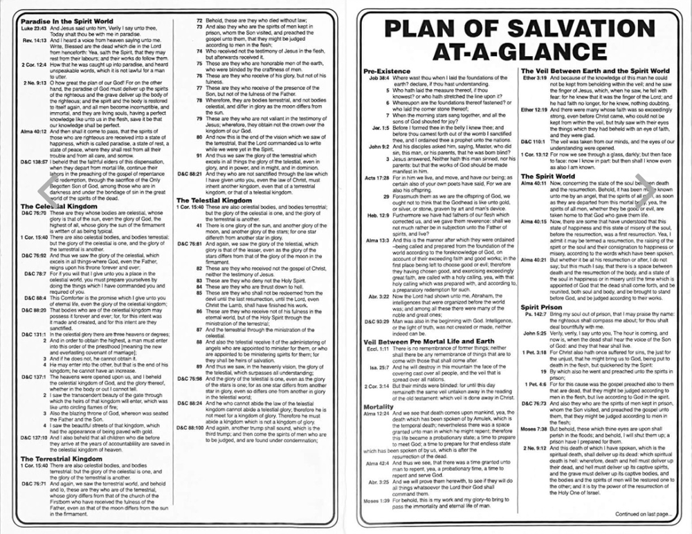 At-a-Glance Plan of Salvation