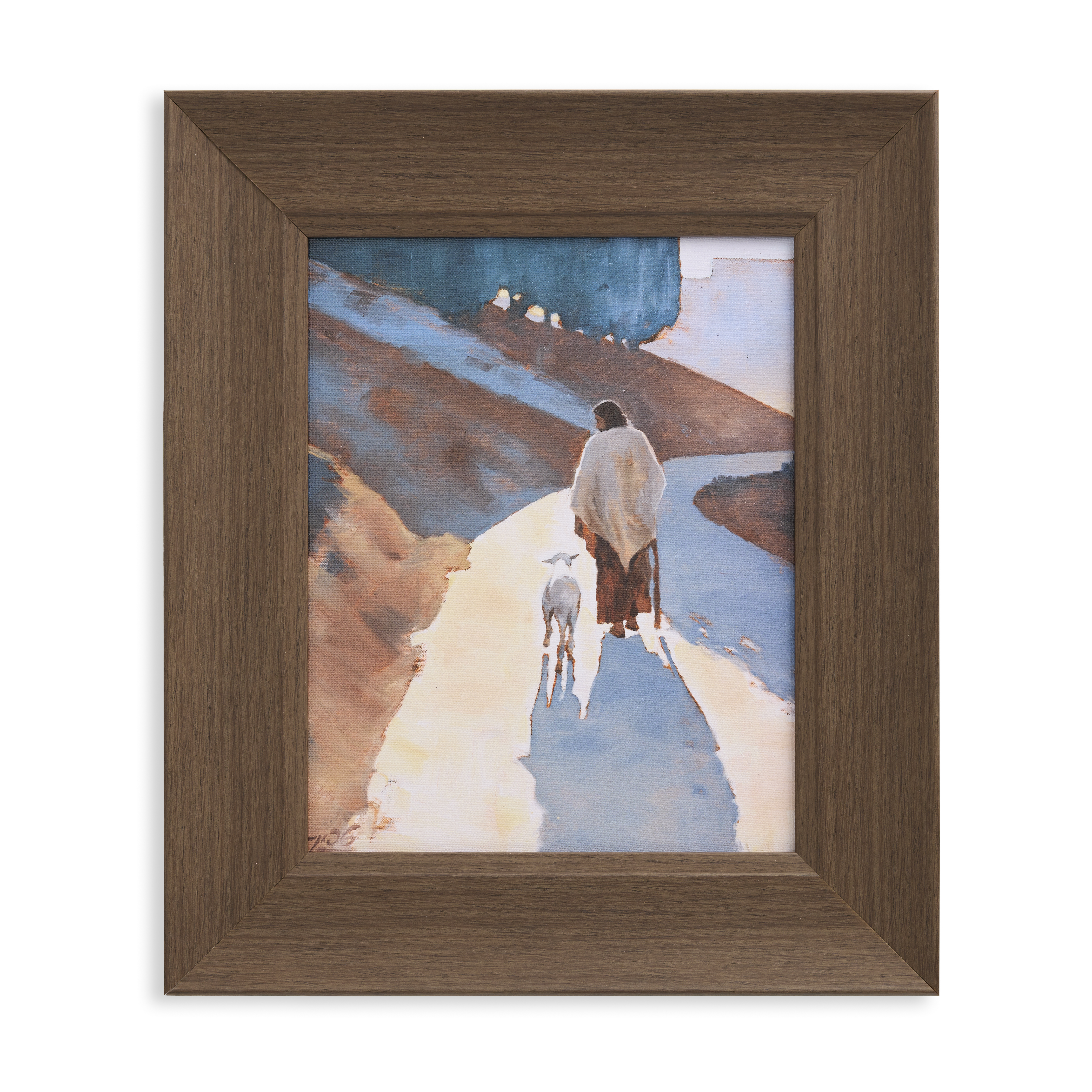 With Me In the Way (14x12 Framed Paper Print)