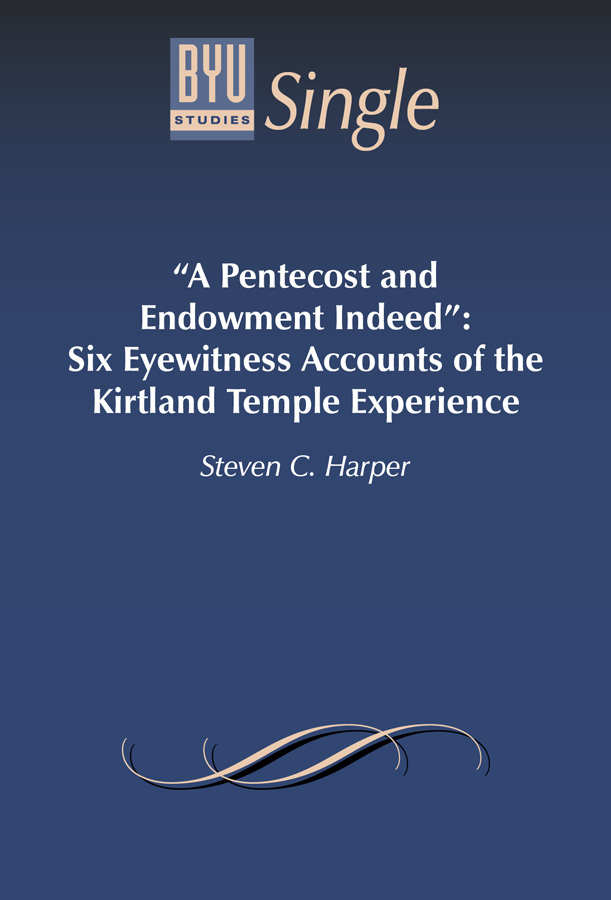 &ldquo;A Pentecost and Endowment Indeed&rdquo;