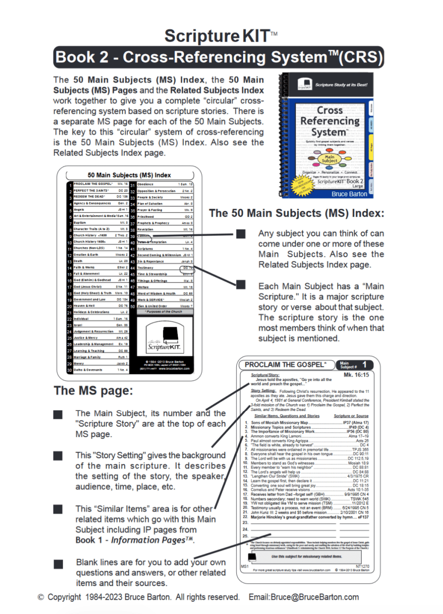 ScriptureKit, Book 2: Cross-Referencing System Large, , large image number 5