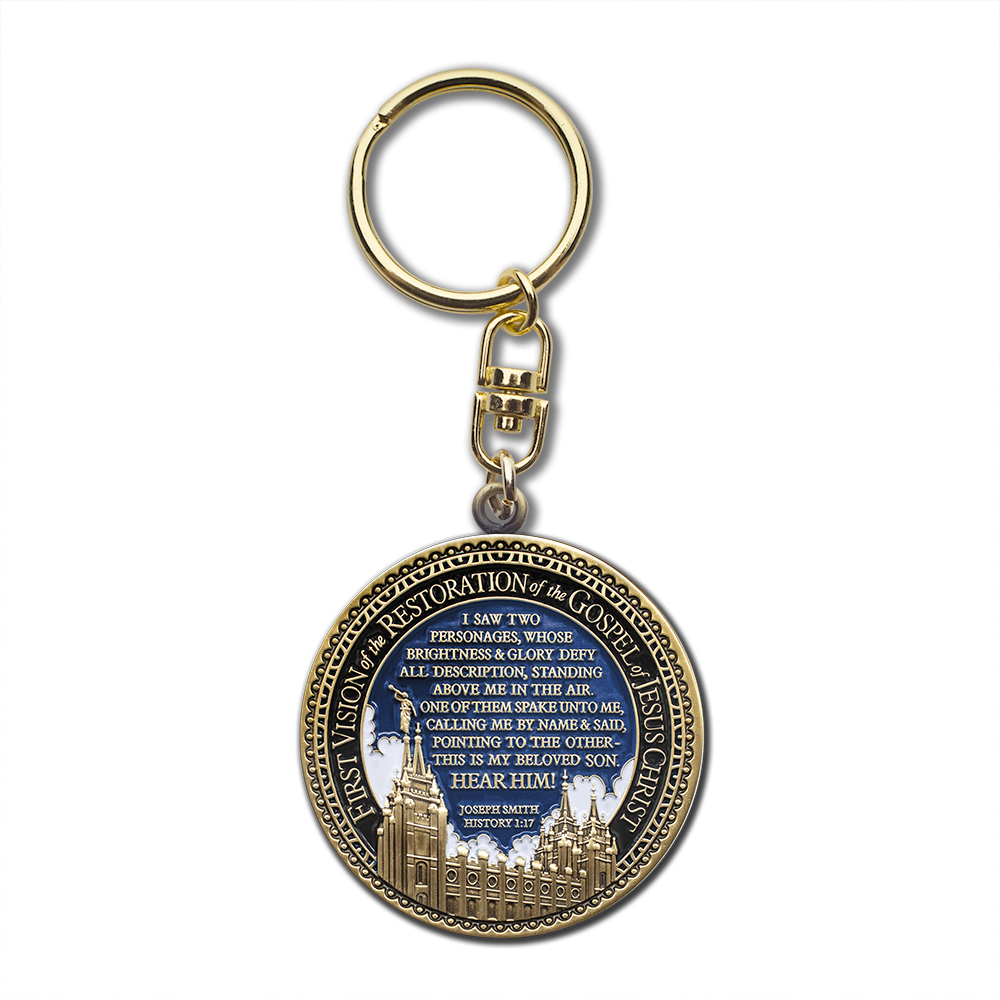 Joseph Smith First Vision Keychain, , large