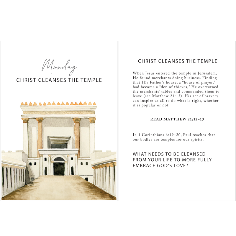 Holy Week Study Card Set, , large image number 1