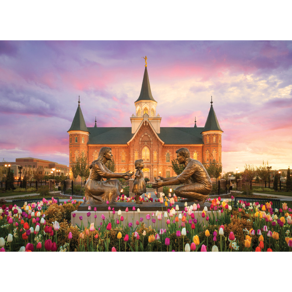 Provo City Center Utah Temple - Together Forever Print 