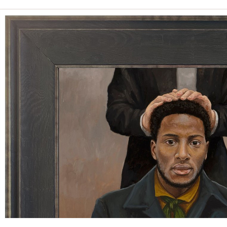 The Ordination of Q. Walker Lewis (16x21 Framed Art Size), , large