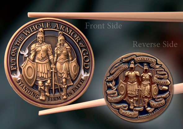 Armor of God Medallion Coin, , large image number 3