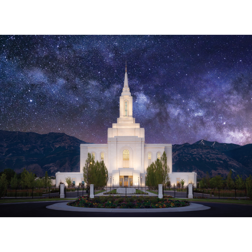Orem Utah Temple - For Eternity Print