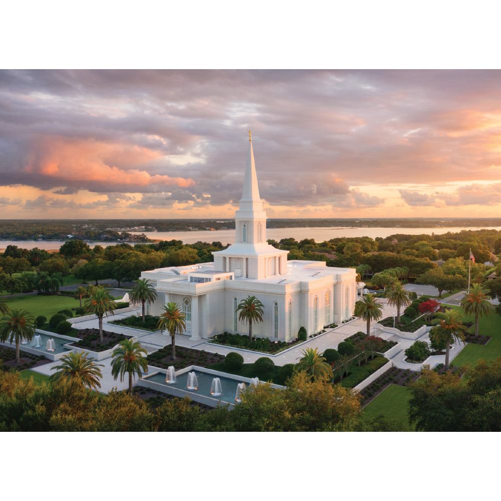 Orlando Florida Temple - Heavenly Light Print
