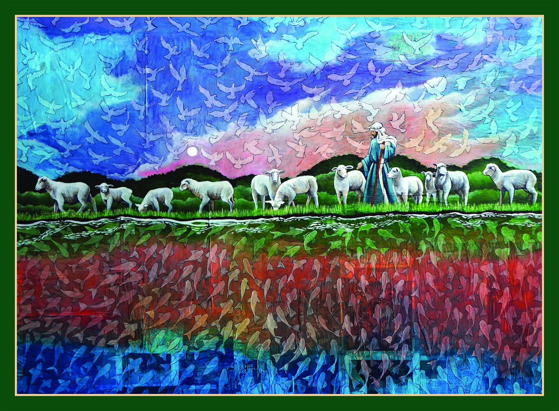 I Shall Not Want 1000 Piece Puzzle