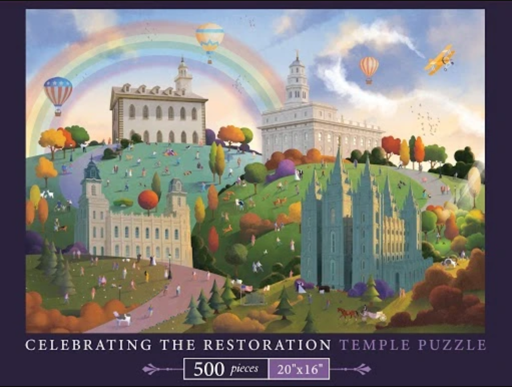 Celebrating the Restoration 500 Piece Puzzle, , large image number 2
