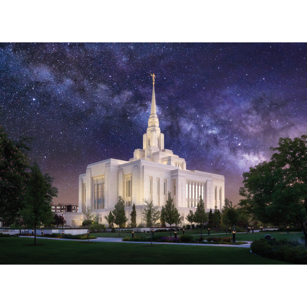 Ogden Utah Temple - For Eternity Print