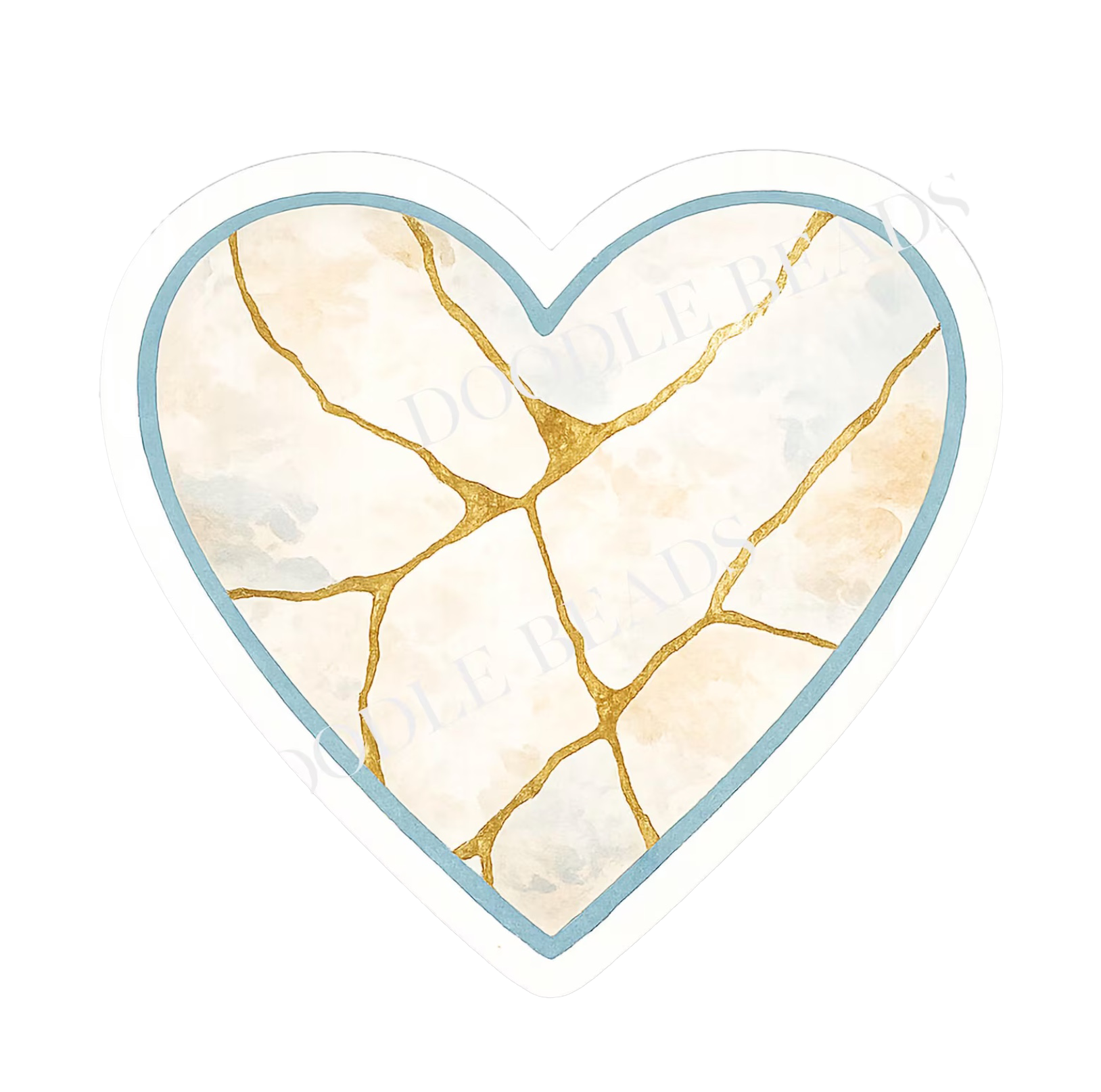 Beautifully Broken Sticker