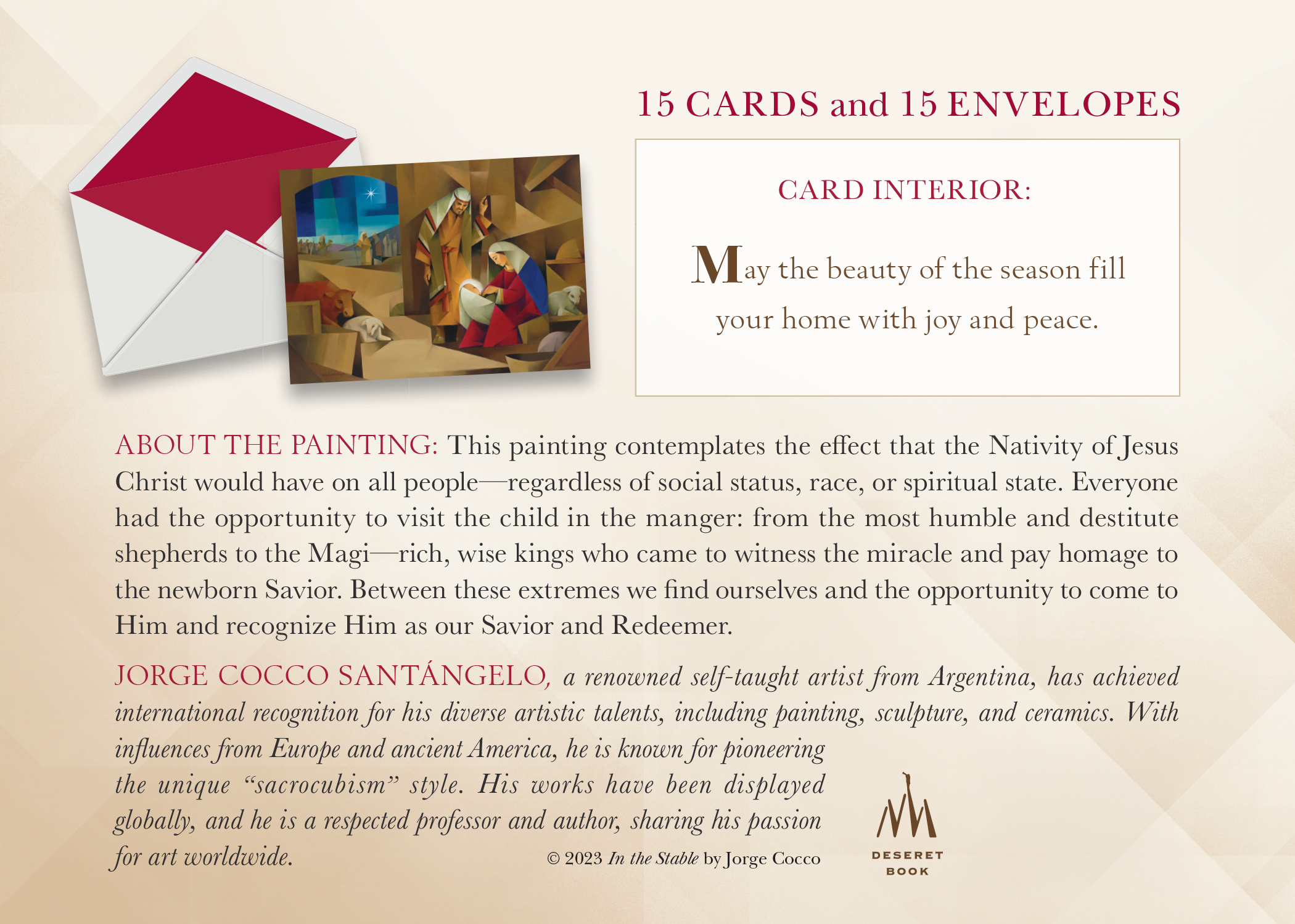 In the Stable Boxed Christmas Cards, , large image number 2
