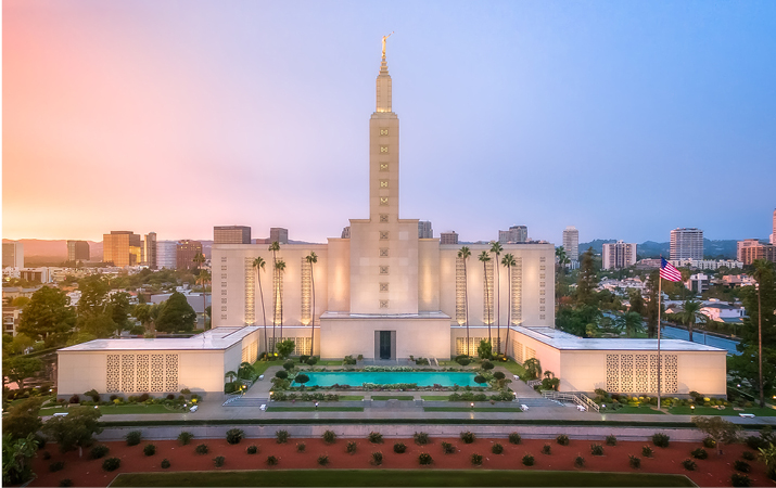 Los Angeles Temple No Flip Recommend Holder, , large
