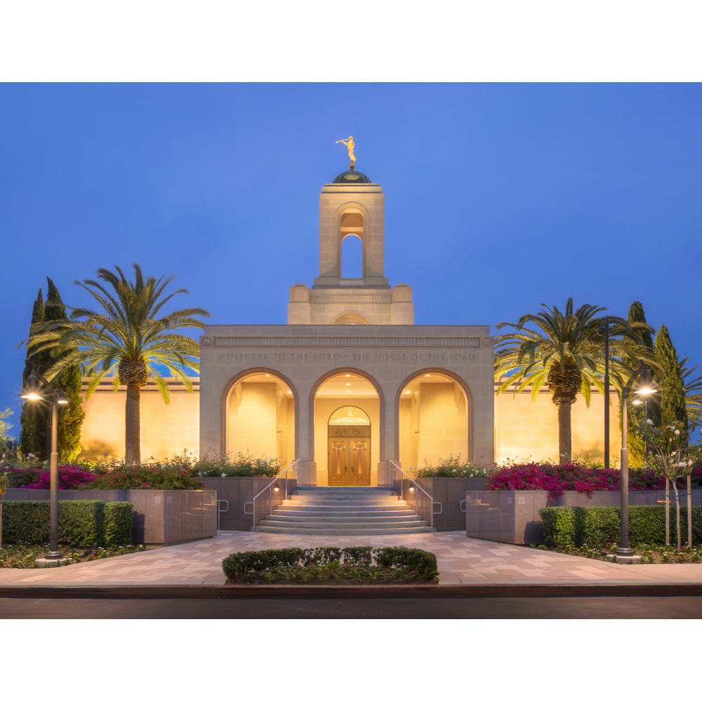 Newport Beach California Temple - Twilight 