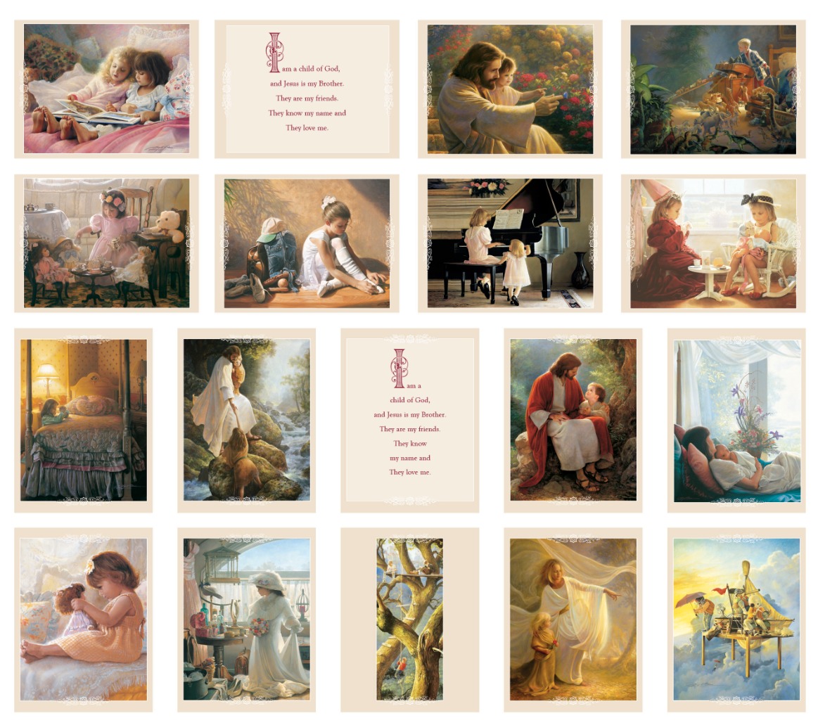 I Am a Child of God - 3x4 Print Set, , large image number 1