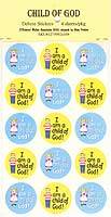 I Am a Child of God Deluxe Stickers