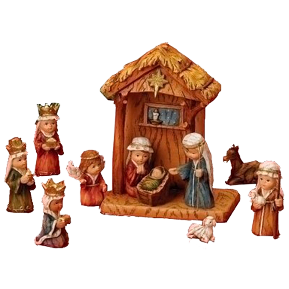 Children's Resin Nativity Set