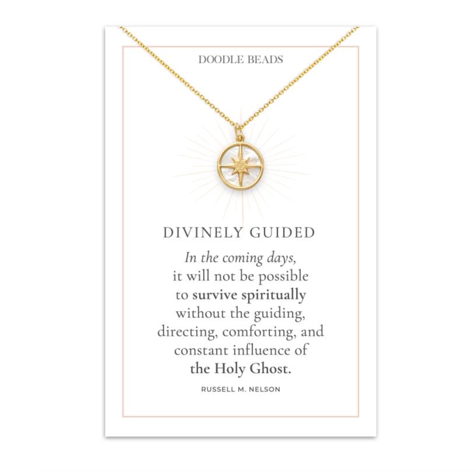 Divinely Guided Compass Necklace