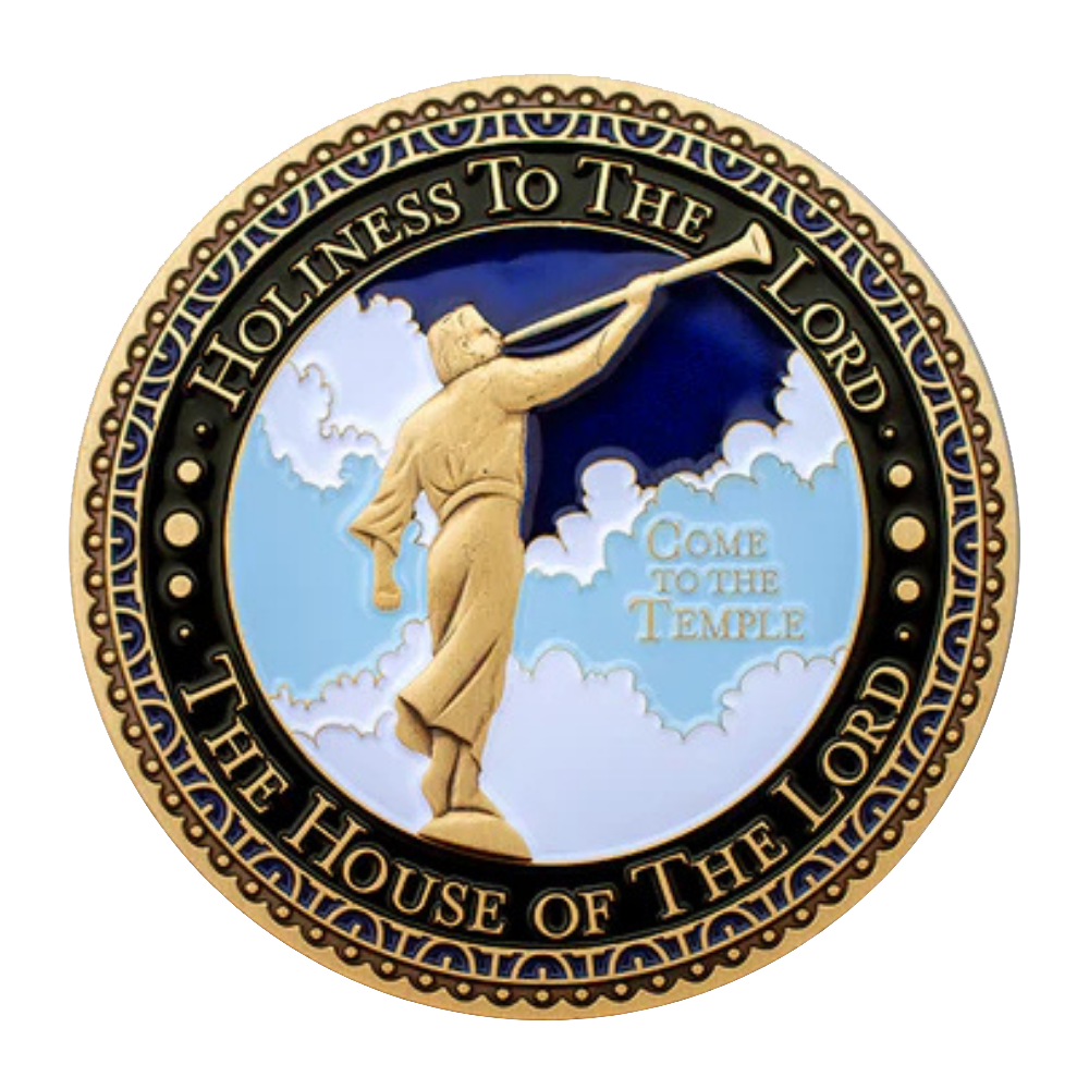 Payson Utah Temple Medallion Coin, , large image number 2
