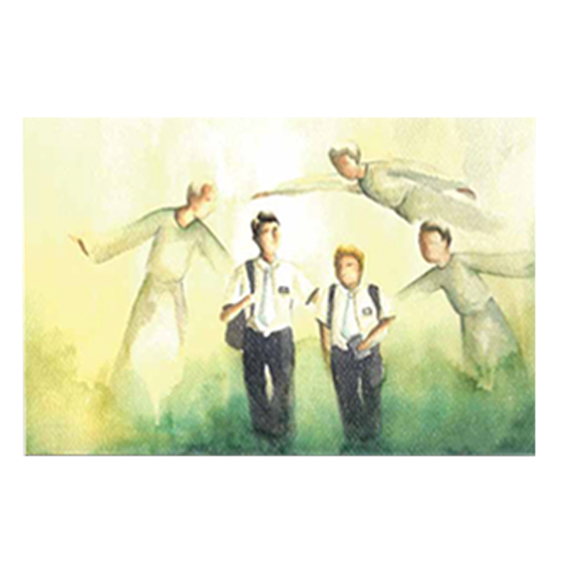 The Lord's Errand, Anxiously Engaged Greeting Card, , large image number 0