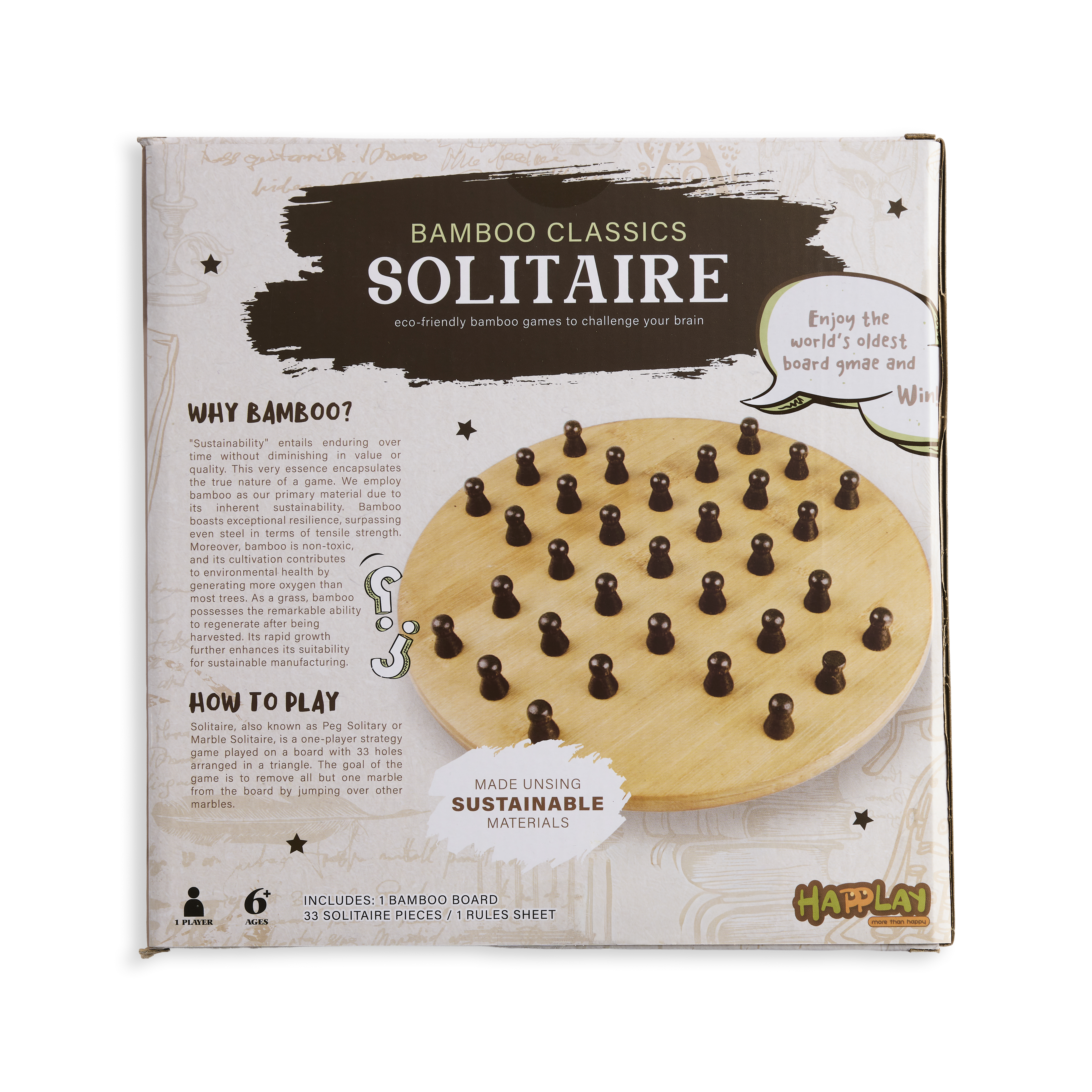 Solitare Board Game, , large image number 2