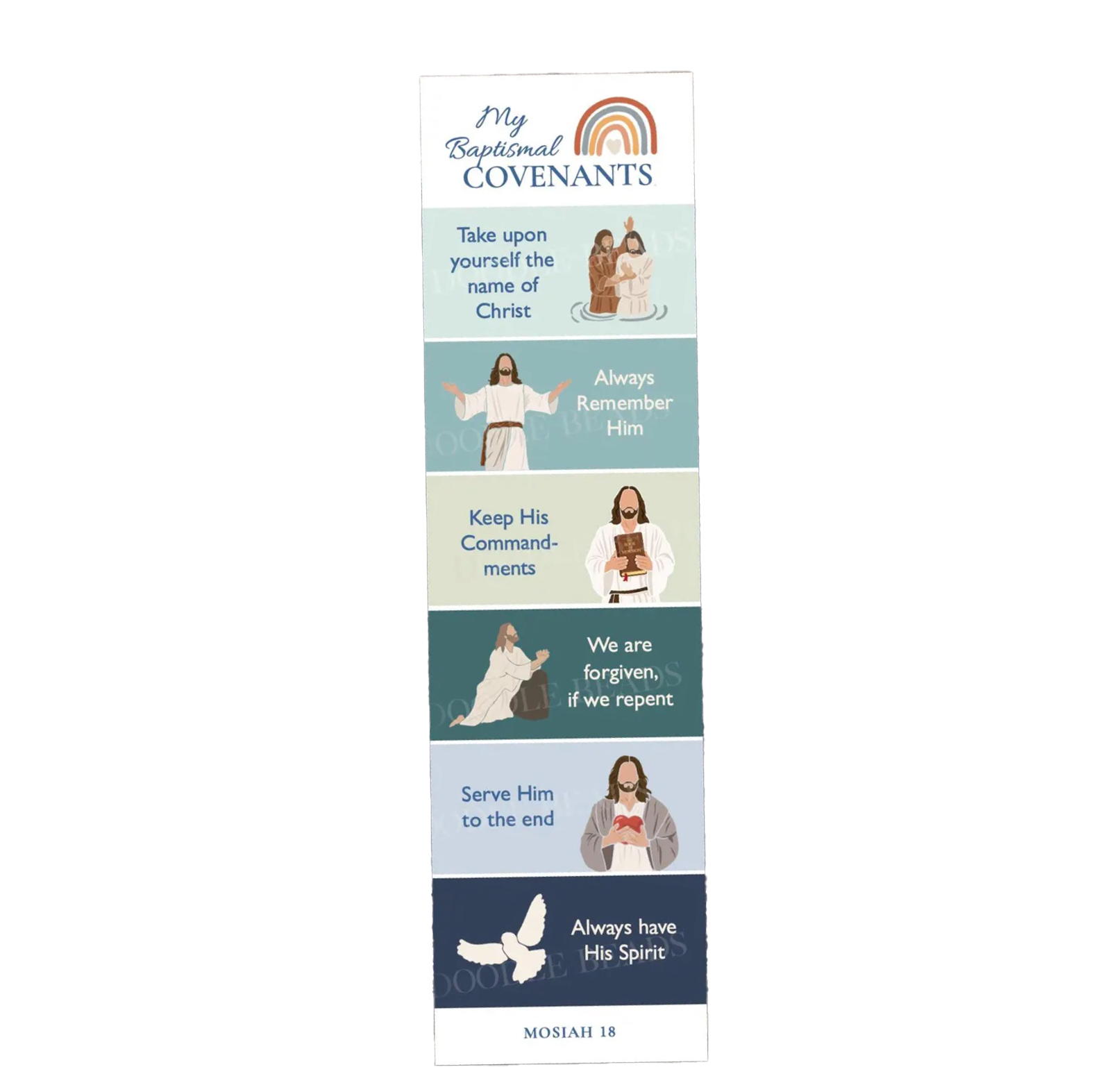 My Baptismal Covenants Bookmark