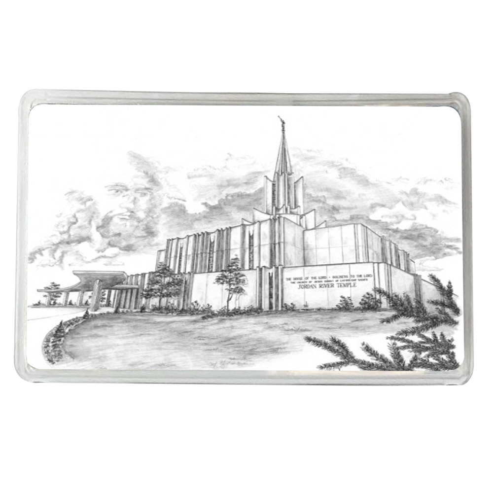 Jordan River Temple Recommend Holder