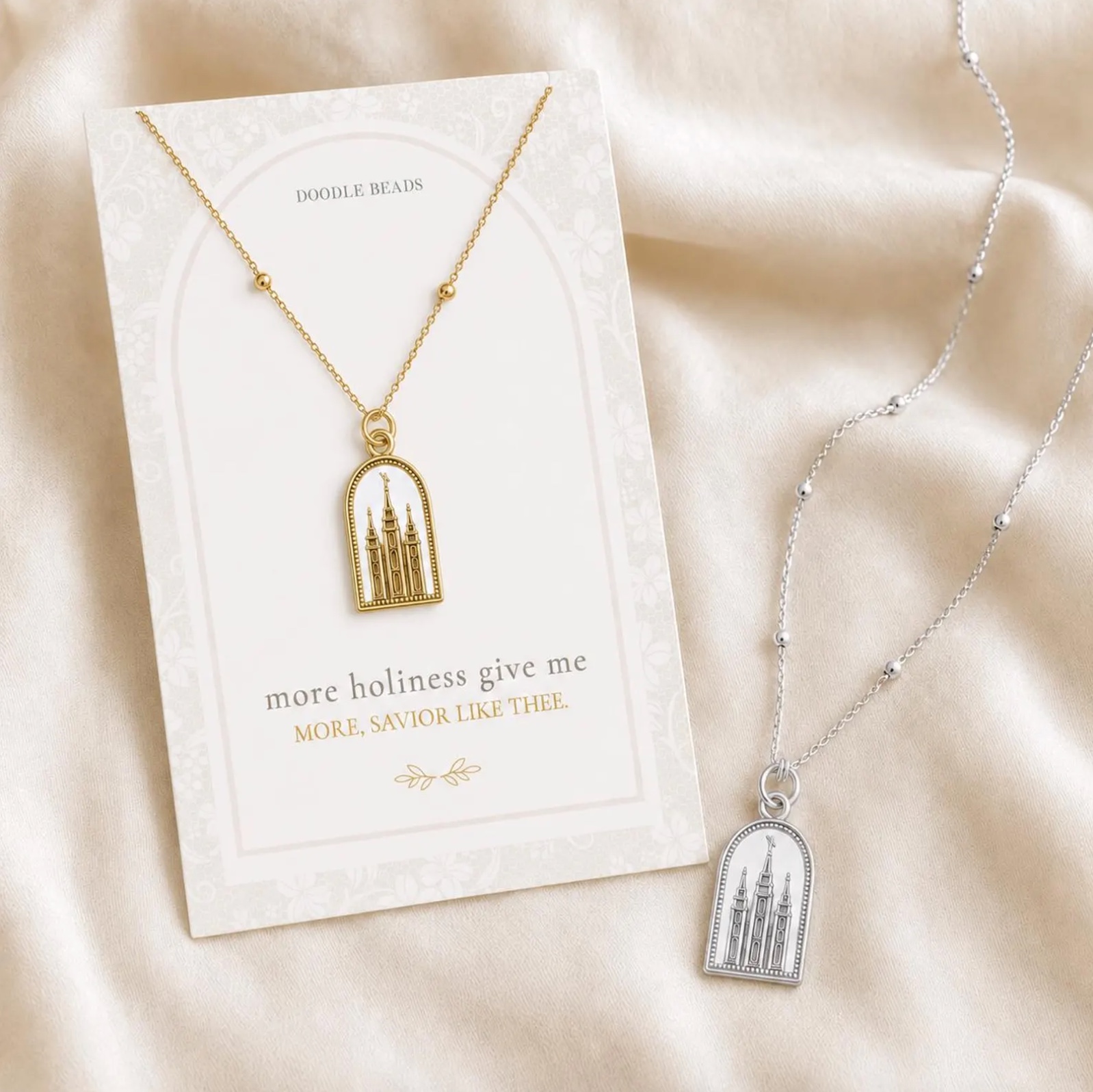 More Holiness Temple Necklace, , large image number 5