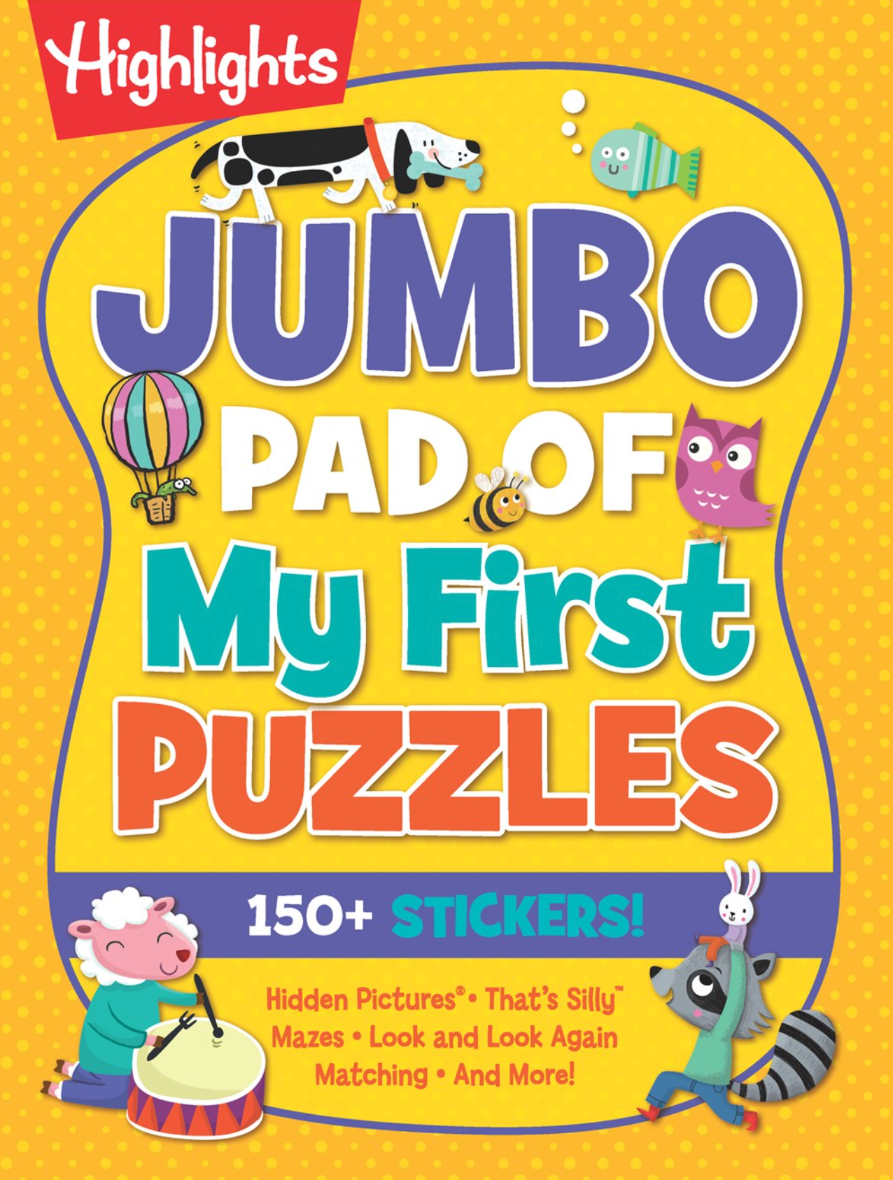 Jumbo Pad of My First Puzzles