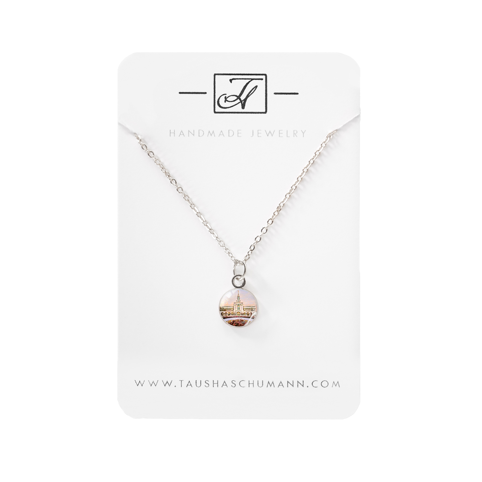 Bountiful Utah Temple Necklace
