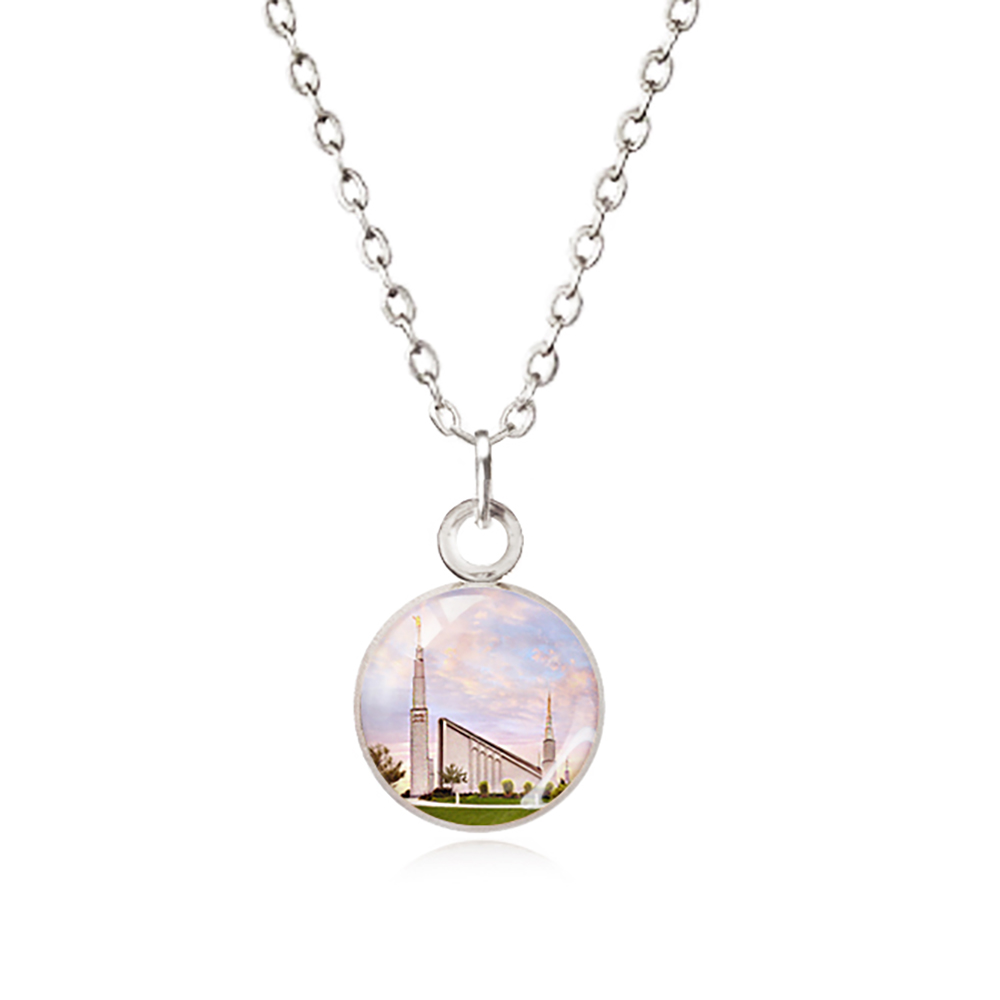Boise Idaho Temple Necklace, , large