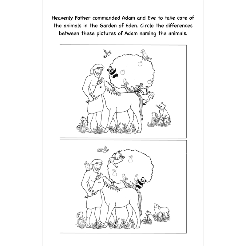 The Creations of Heavenly Father Activity Book, , large