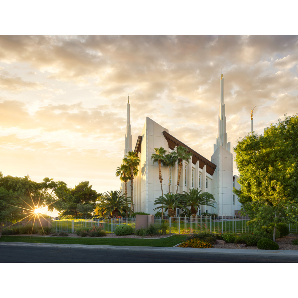 Las Vegas Nevada Temple - Radiance Print