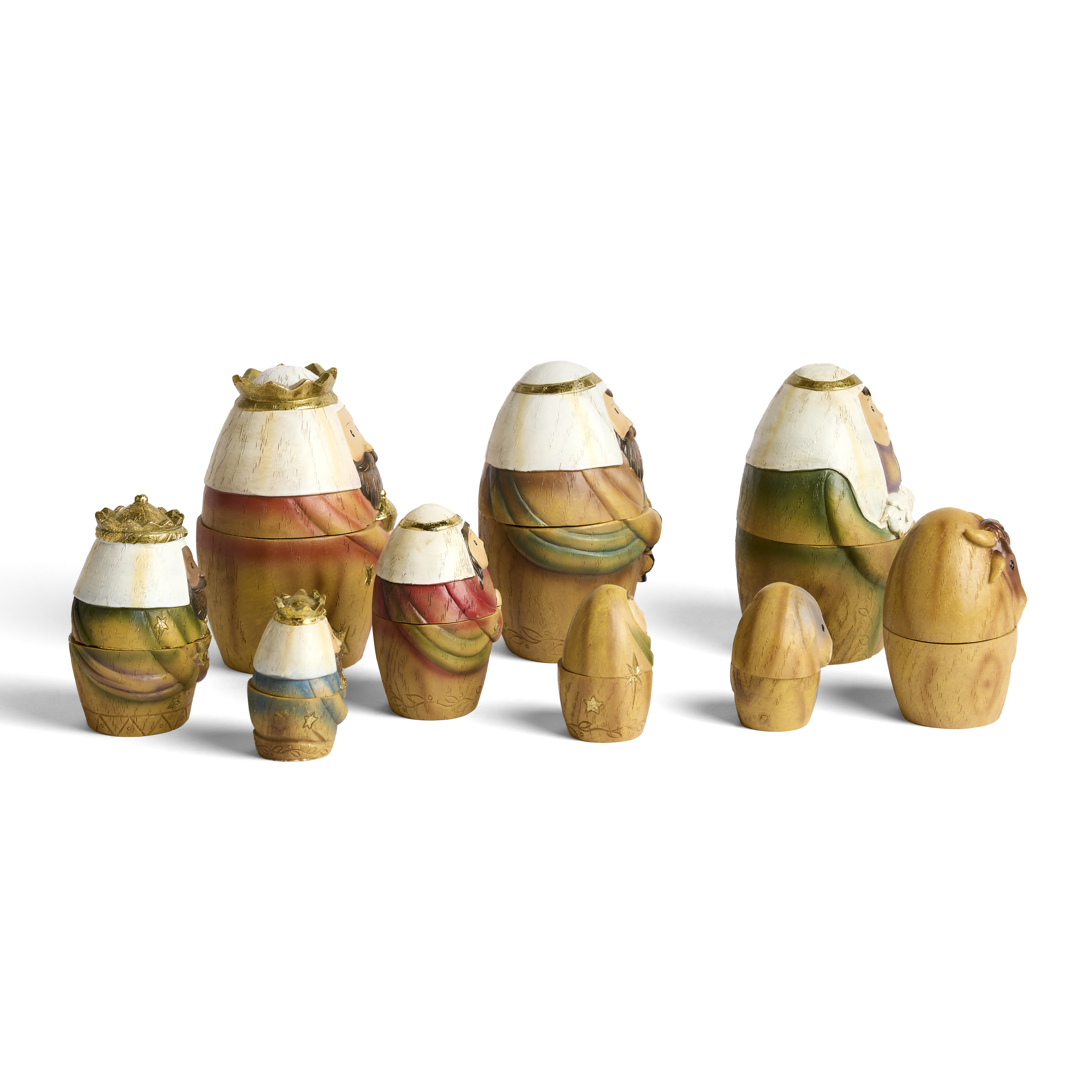 Nesting Nativity Dolls, , large image number 3