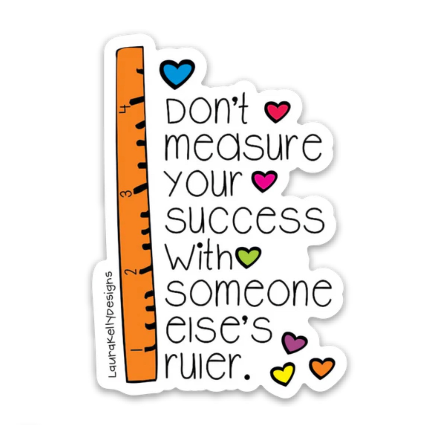 Ruler Sticker