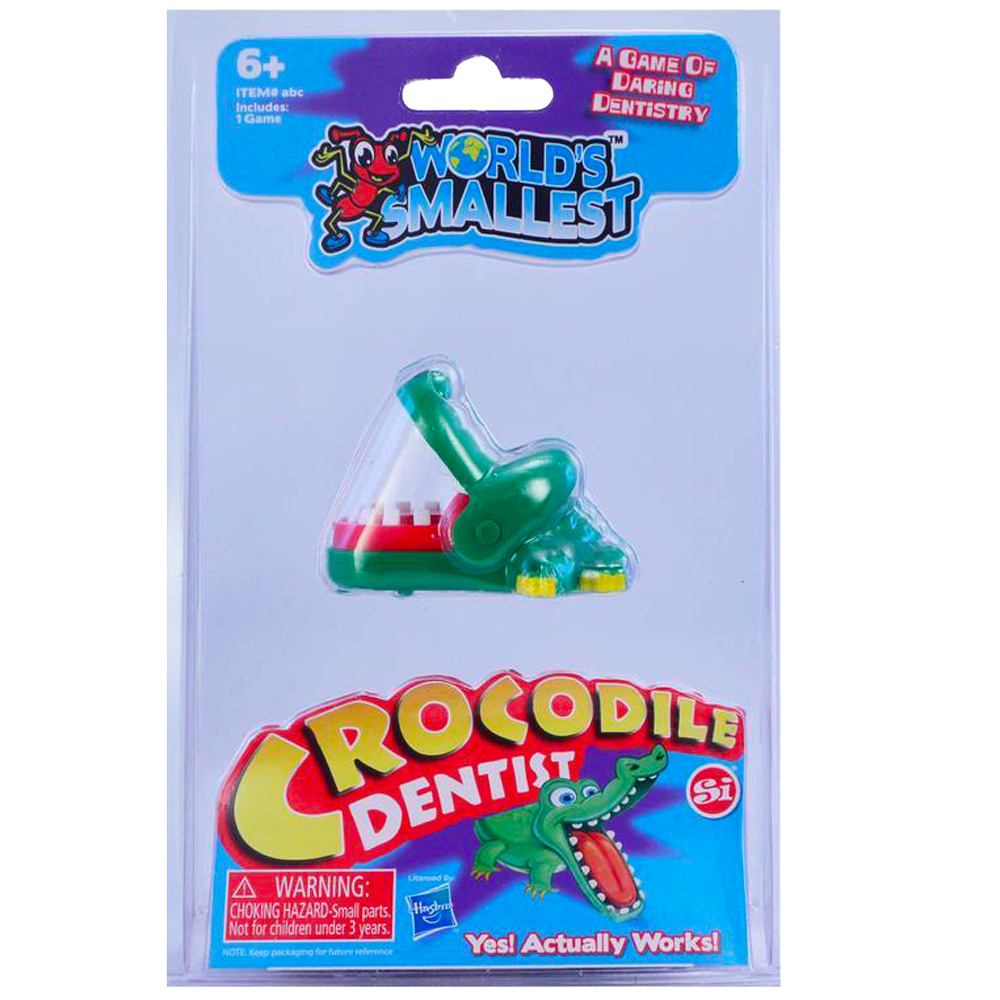 'World's Smallest' Crocodile Dentist