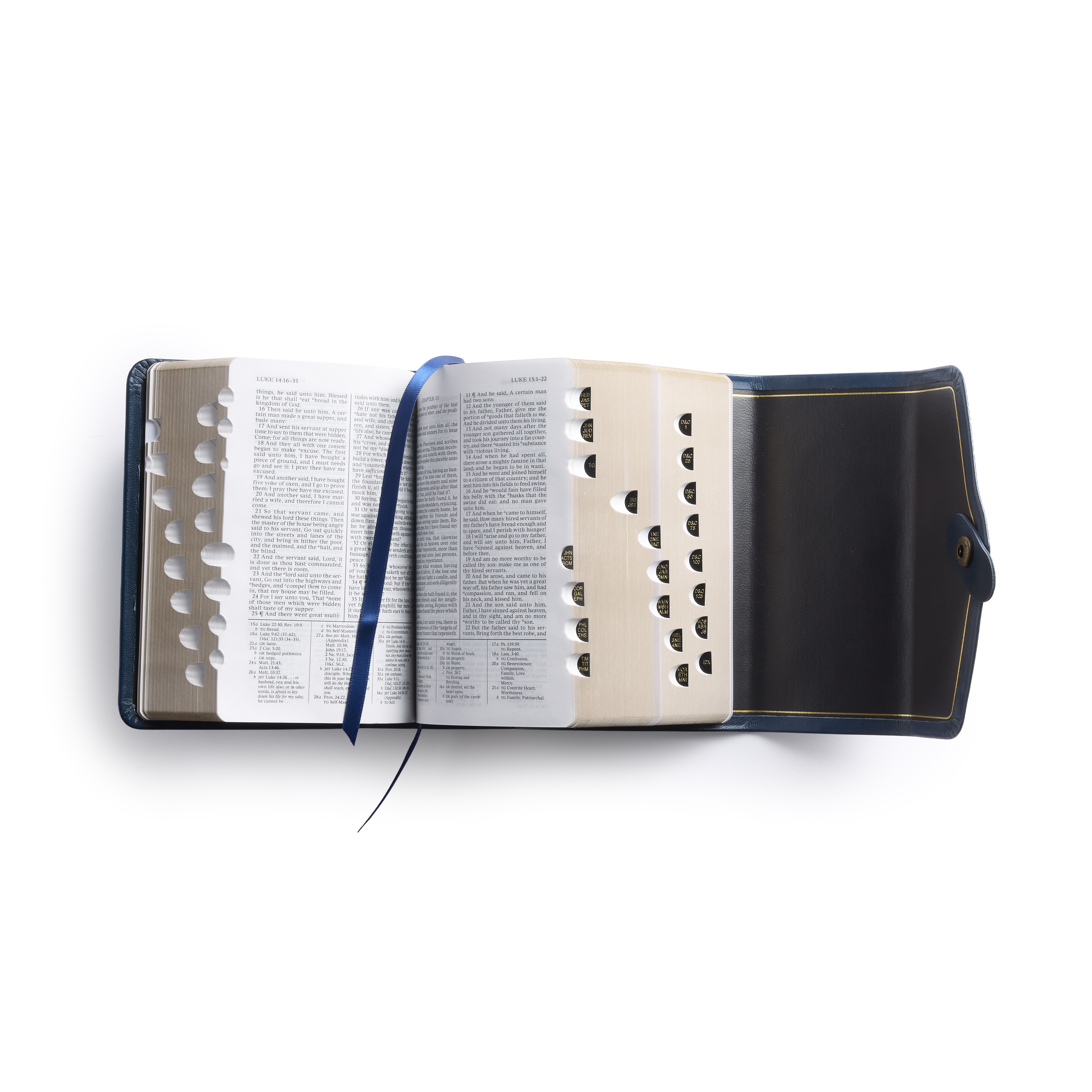 Genuine Leather Snap Quad Combination, Compact (Color Options)