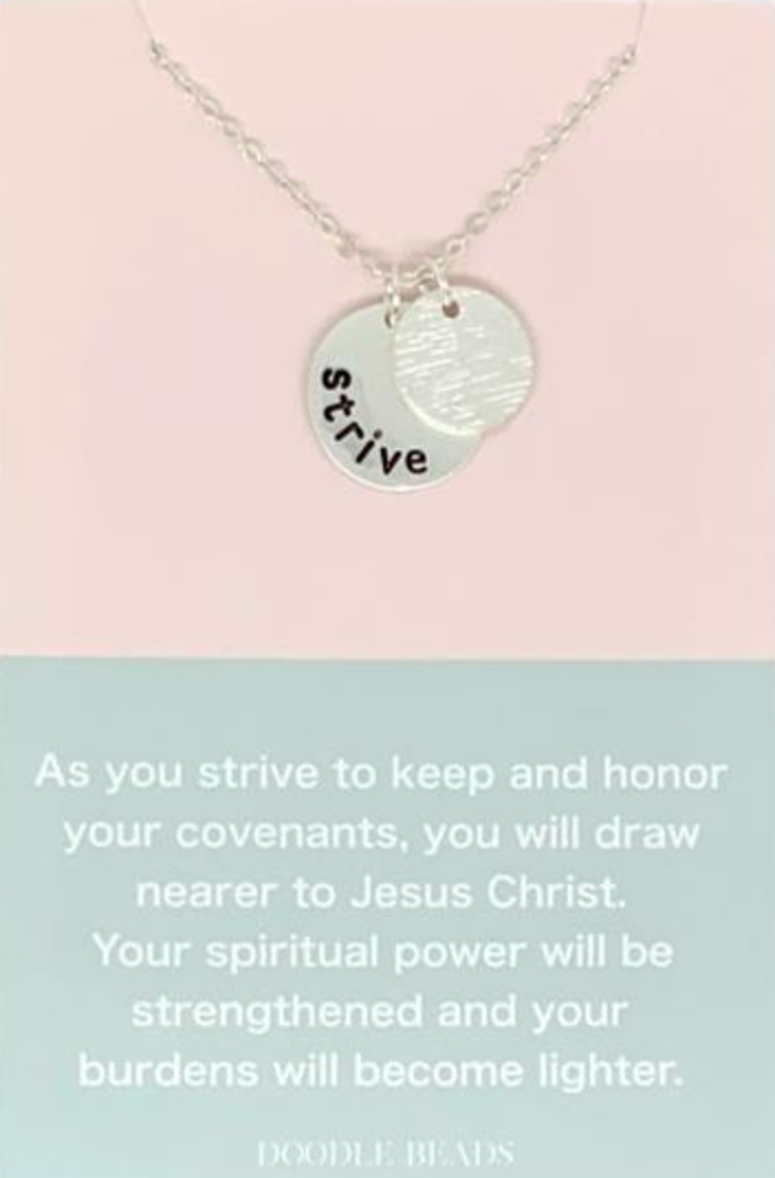 Strive to Be Necklace