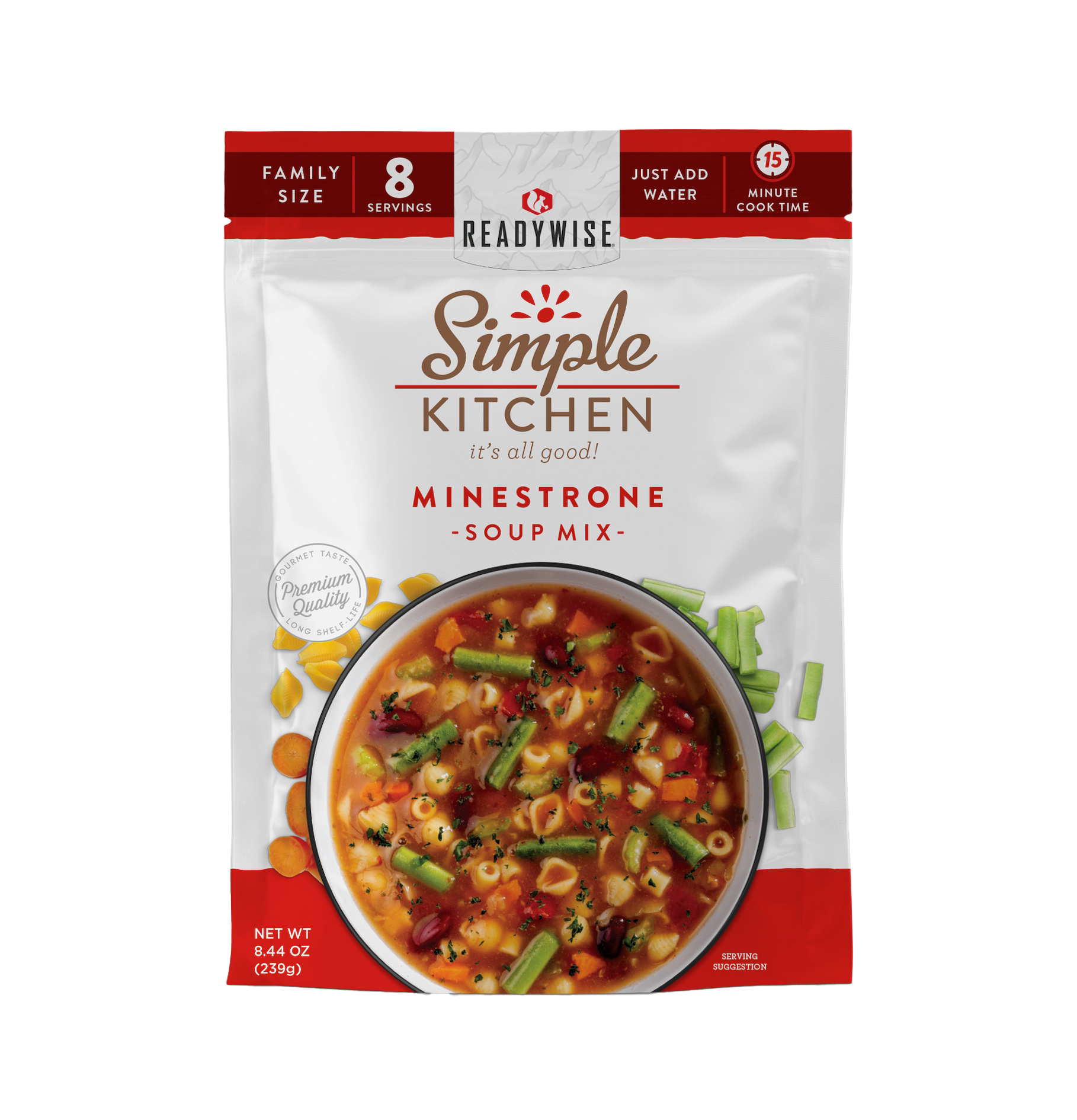 Simple Kitchen Minestrone Soup Mix Single Pouch