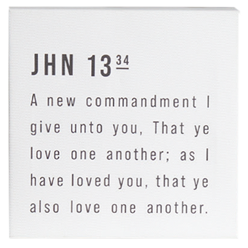 Love One Another (7x7 Plaque)